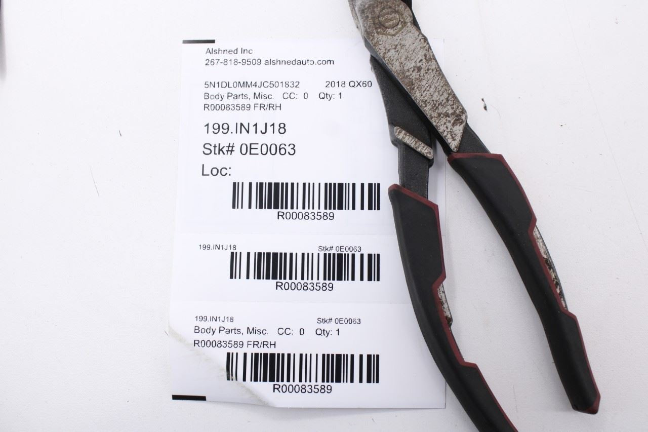 2016-2020 Infiniti QX60 Front Right Door Lower Body Side Molding 80876-9NB0A OEM10