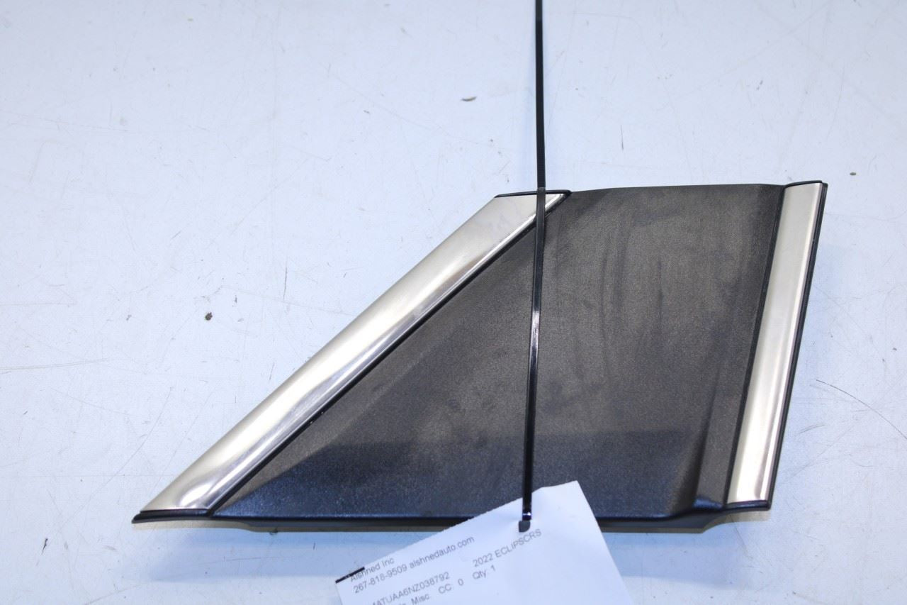 2018-25 Mitsubishi Eclipse Cross ES Front Right Side Door Corner Garnish Molding - Alshned Auto Parts