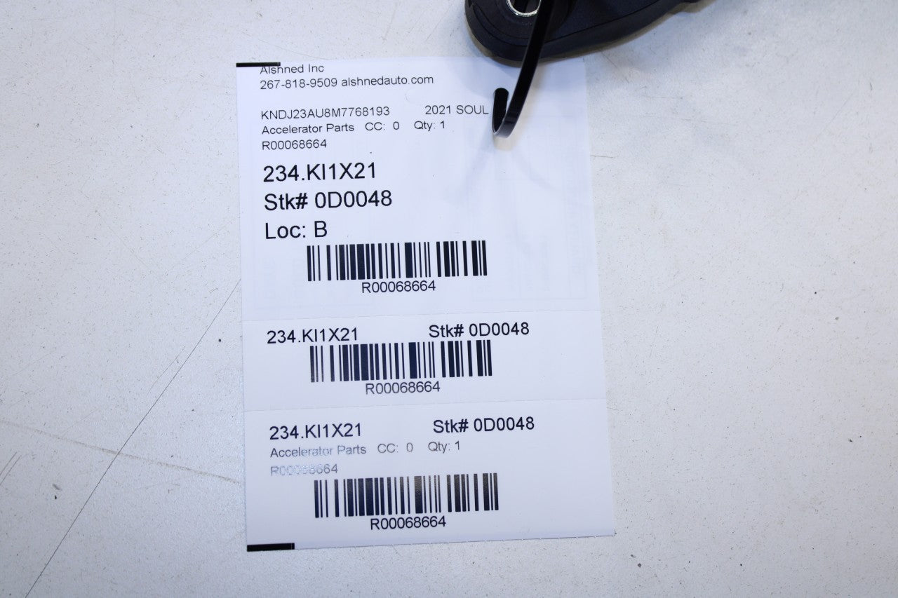 2020-2024 Kia Soul LX 2.0L FWD Accelerator Throttle Gas Pedal Sensor 32700F2100 - Alshned Auto Parts