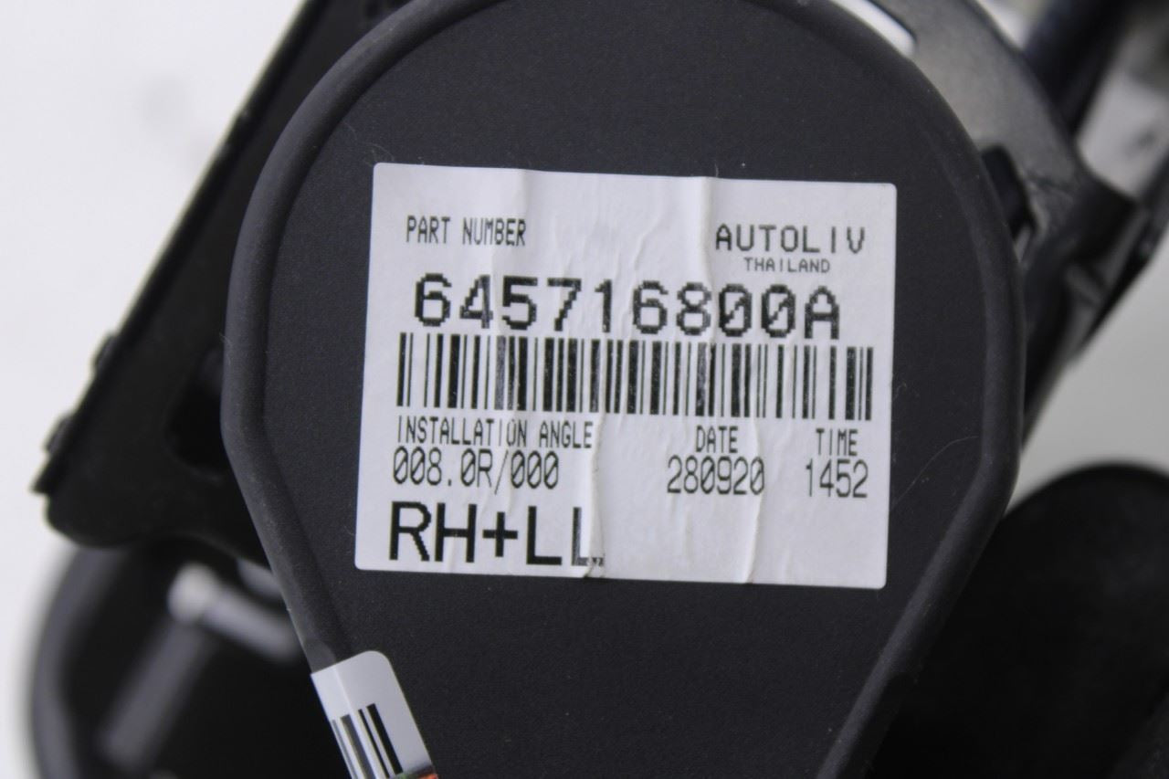 2019-25 Mitsubishi Outlander Sport SE 2.0L Front Right Side Seat Belt Retractor8