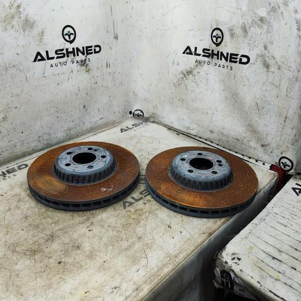 2015-23 Mercedes-Benz C300 4Matic AWD Front RH and LH Side Brake Rotor Disc Pair0