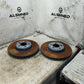 2015-23 Mercedes-Benz C300 4Matic AWD Front RH and LH Side Brake Rotor Disc Pair0