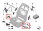 10-12 BMW 750Li xDrive Front Seat Driver LH Side Power Adjustment Motor Set of 3 - Alshned Auto Parts