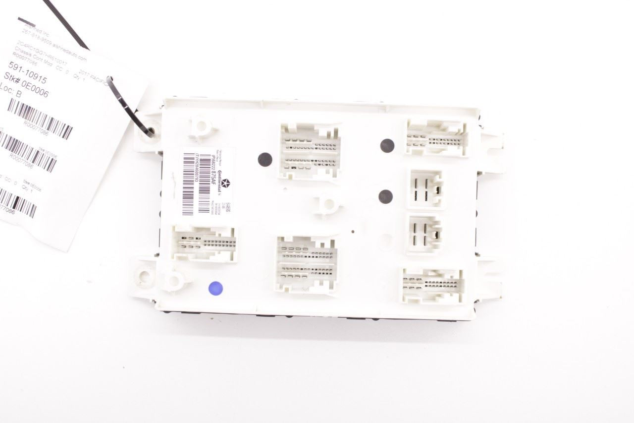 2017 Chrysler Pacifica Limited Body Computer Control Module BCM 68222875AF OEM - Alshned Auto Parts