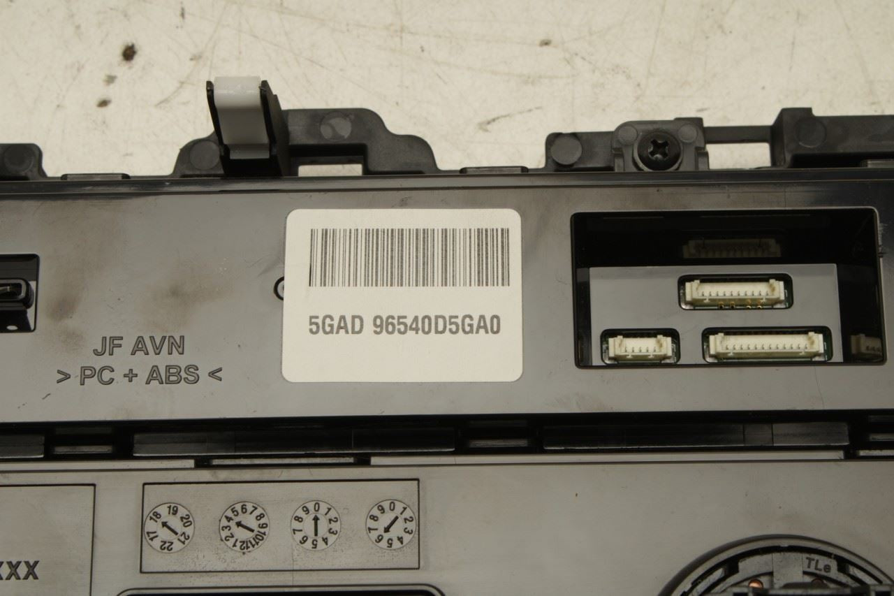 2019-2020 Kia Optima LX Radio Faceplate Temperature Climate Control 97250-D5AA0 - Alshned Auto Parts