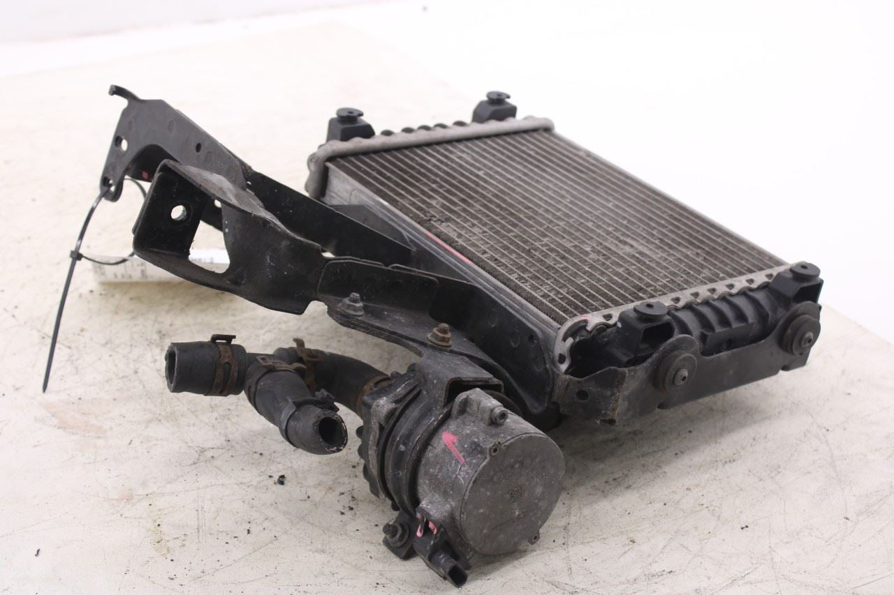 2012-15 Audi A7 Premium 3.0L AWD Auxiliary Left Side Cooling Radiator w/ Bracket3