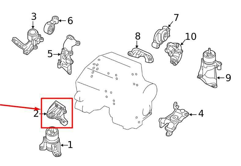 2014-20 Infiniti QX60 Pure 3.5L AWD Front Left Engine Mount Bracket 11274-3KA0A - Alshned Auto Parts