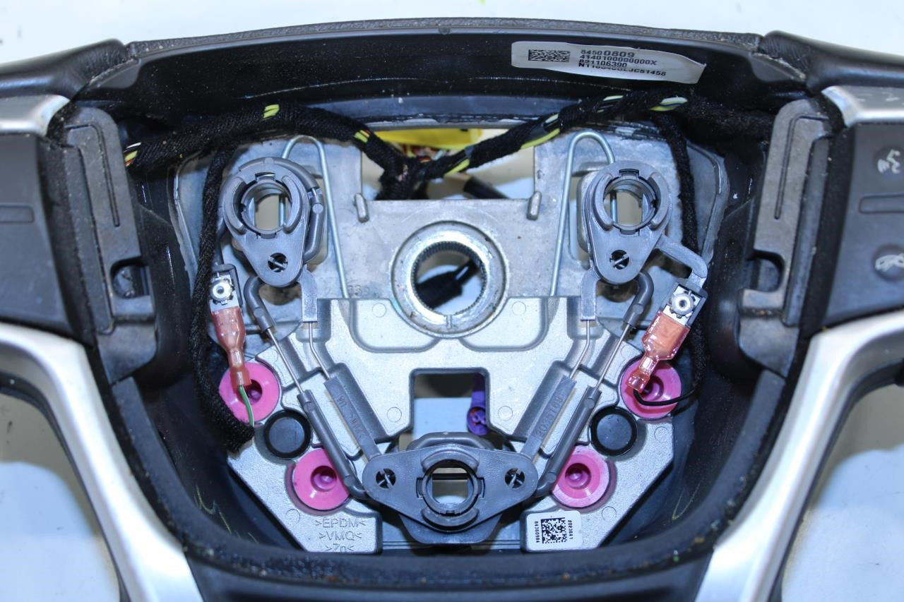 2017-20 GMC Acadia SLT-1 Steering Wheel Leather w/ Control Buttons 84500809 OEM - Alshned Auto Parts
