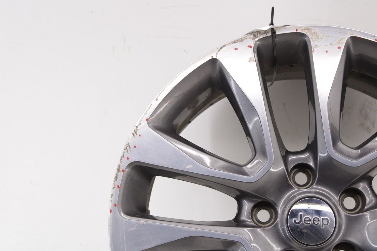 17-18 Jeep Grand Cherokee Aluminum Wheel R20x8J 5 V Spoke 5XL06TRMAA OEM *ReaD* - Alshned Auto Parts