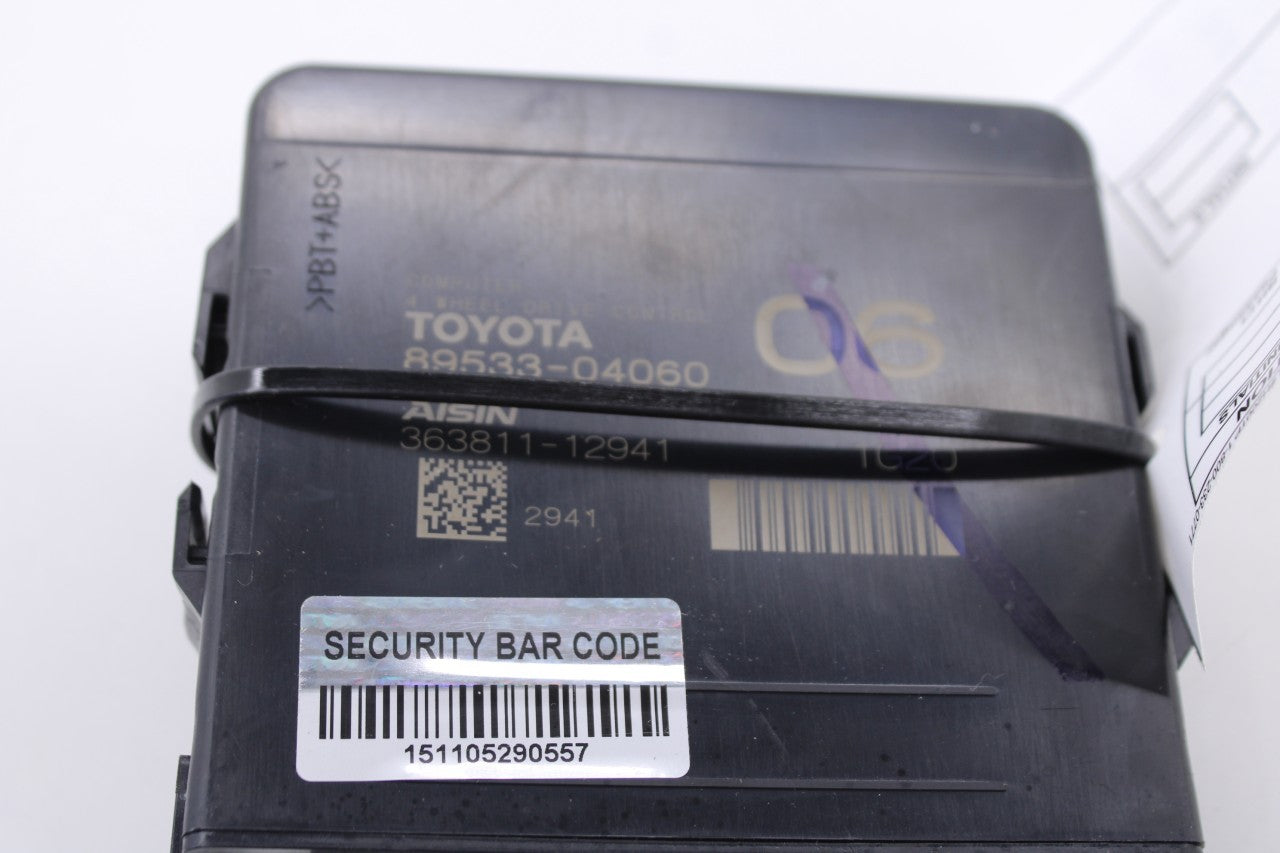 2019-2023 Toyota Tacoma SR5 3.5L Transfer Case Control Module 89533-04060 OEM2