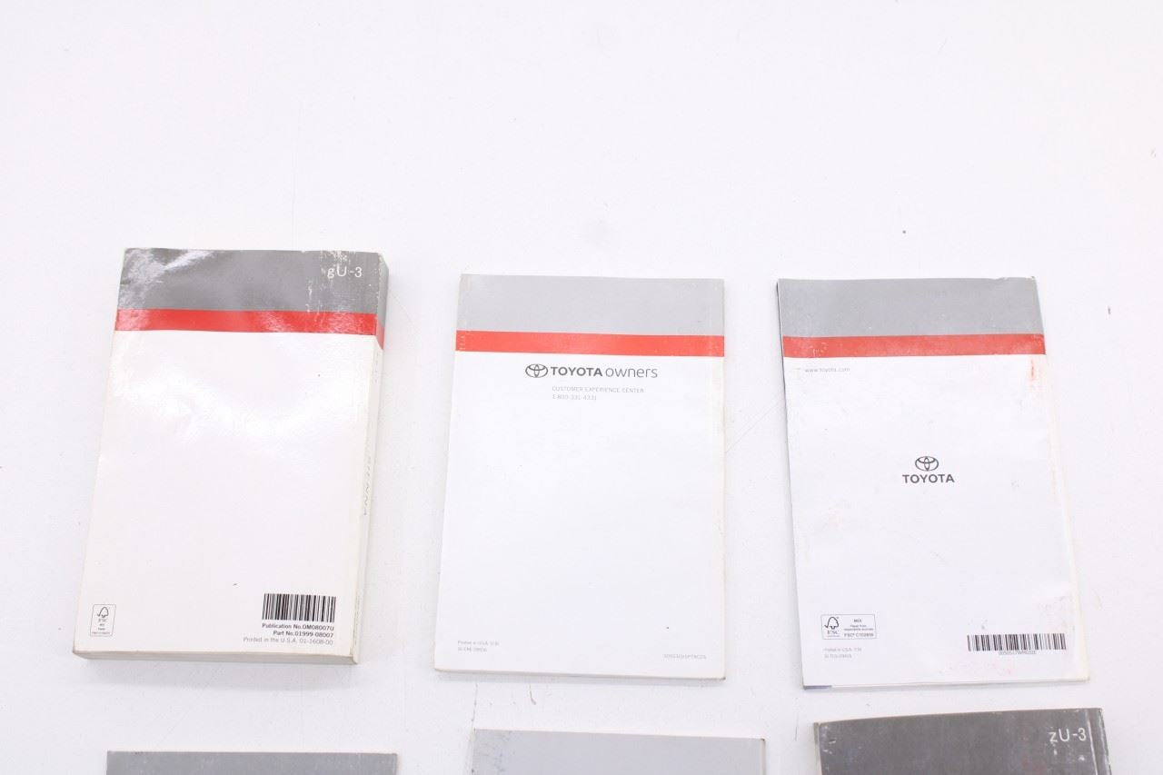 2017 Toyota Sienna LE Owners Manual Set 01999-08007 OEM - Alshned Auto Parts
