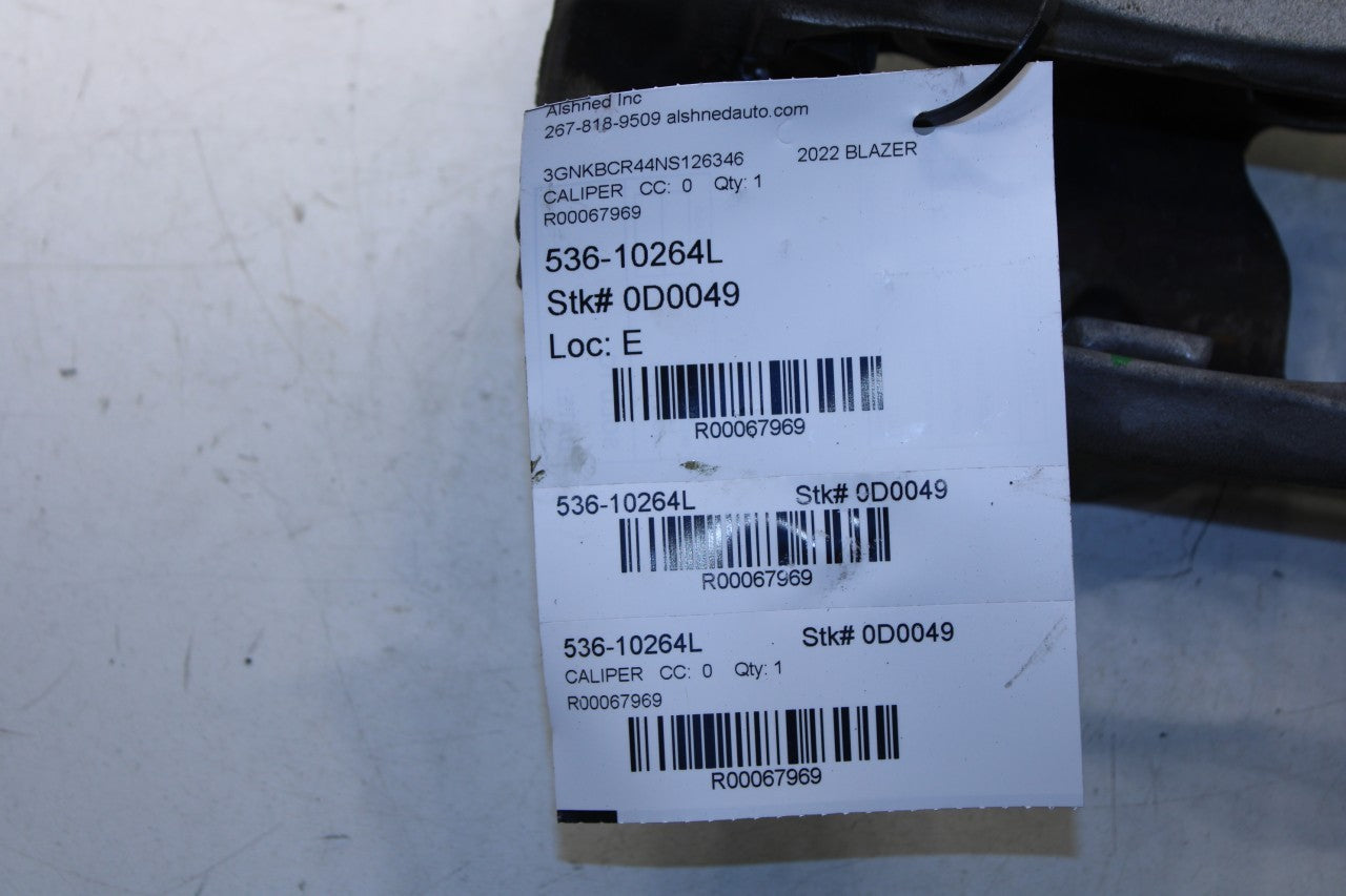 2020-24 Chevrolet Blazer 2LT Front Left Driver Side Brake Disc Caliper 13542336 - Alshned Auto Parts