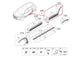 2019-20 Hyundai Santa Fe Rear Left Door Lower Wheel Opening Molding 87731-S2200 - Alshned Auto Parts
