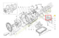 14-220 Maserati Ghibli S Q4 3.0L Transmission Gearbox Support Bracket Insulator - Alshned Auto Parts