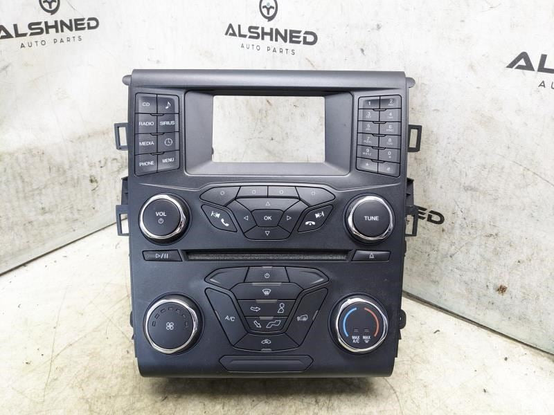 2013 Ford Fusion Dash Audio Climate Radio Faceplate Control DS7T-18E243-EL OEM - Alshned Auto Parts