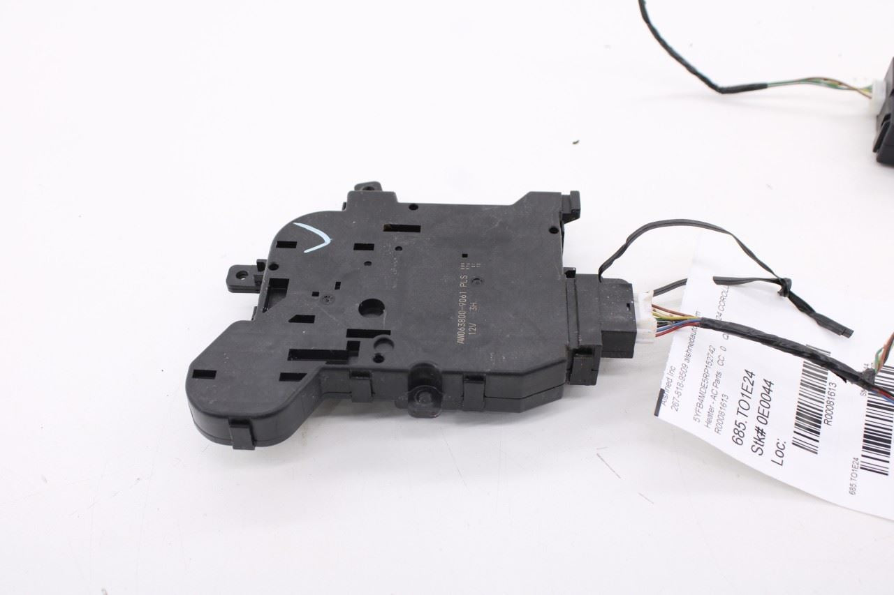 20-25 Toyota Corolla LE HVAC Blend Door Actuator Set w/ Wire Harness 87106-02870 - Alshned Auto Parts