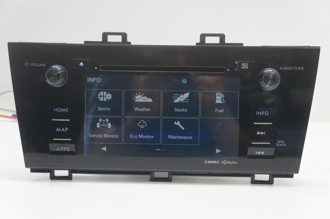 2016 Subaru Legacy Fujitsu Ten Navi Audio Radio CD Player Receiver with Display - Alshned Auto Parts