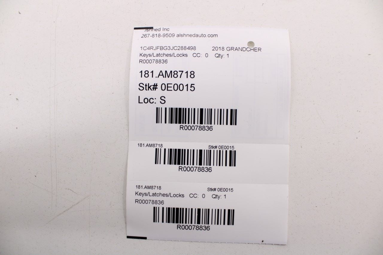 2014-22 Jeep Grand Cherokee Engine Start Stop Ignition Switch Button w/ Key Fob - Alshned Auto Parts