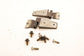 07-18 Jeep Wrangler Sport 2dr Front Right and Left Side Hood Hinge Set w/ Bolts - Alshned Auto Parts