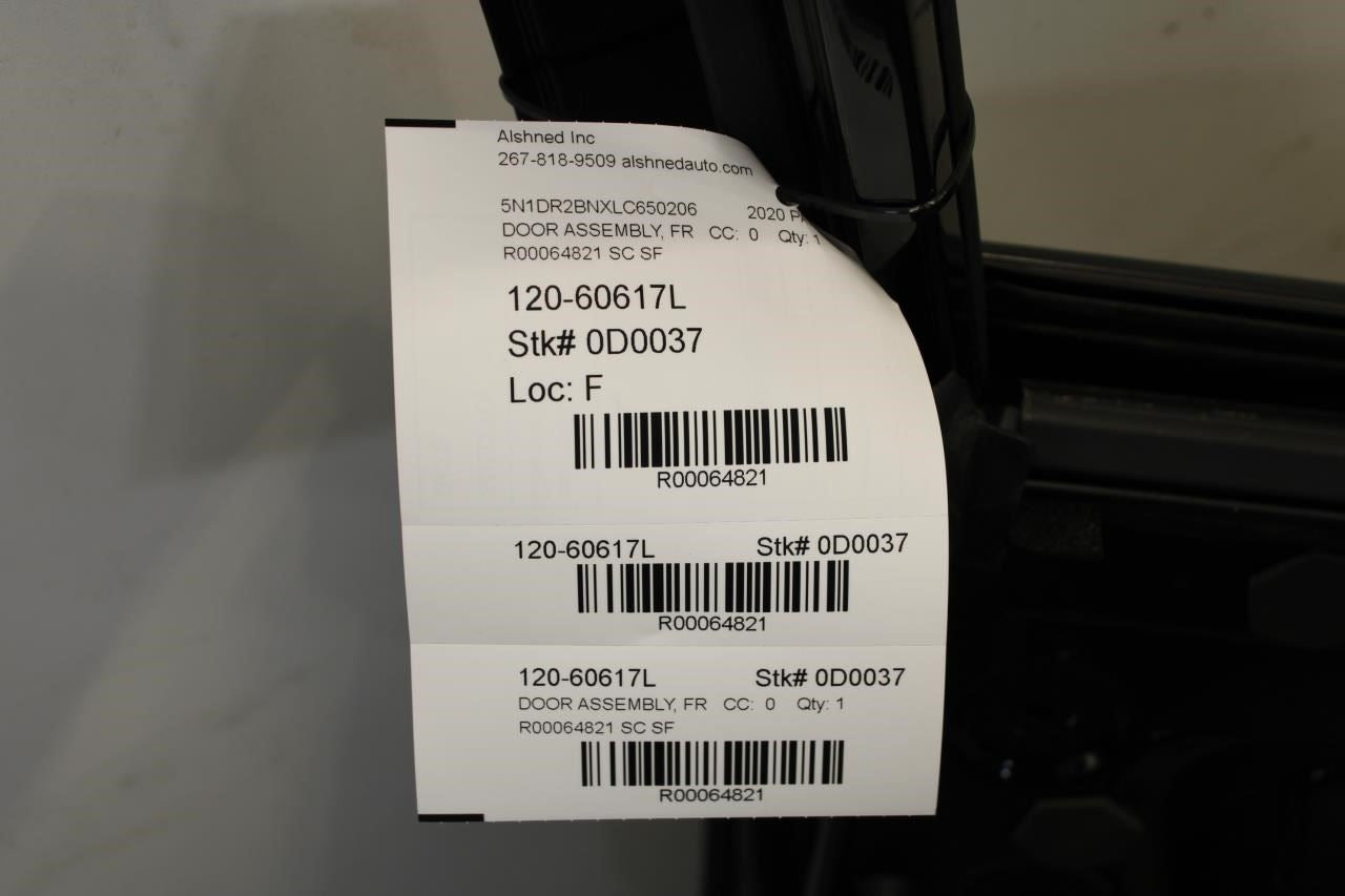 2015-20 Nissan Pathfinder SV Front Left Door Shell Panel 80101-3KA3A OEM *ReaD* - Alshned Auto Parts