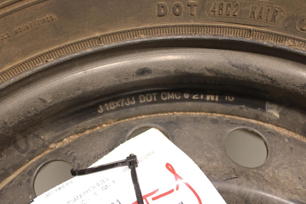 05-23 Toyota Tacoma Spare Wheel Tire Goodyear Wrangler 265/70R16 42601-AD030 OEM - Alshned Auto Parts