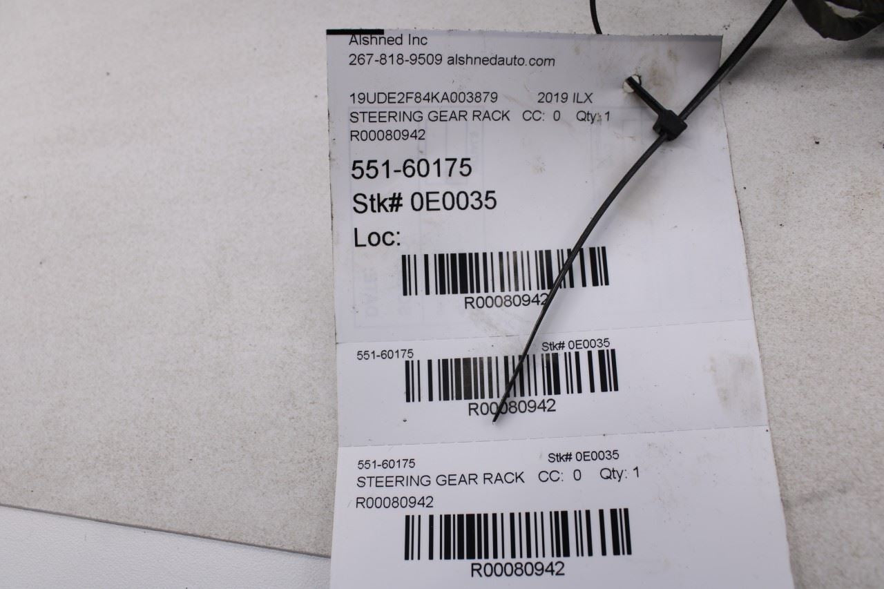 13-22 Acura ILX Technology A-Spec 2.4L Power Steering Gear Rack EPS Wire Harness9