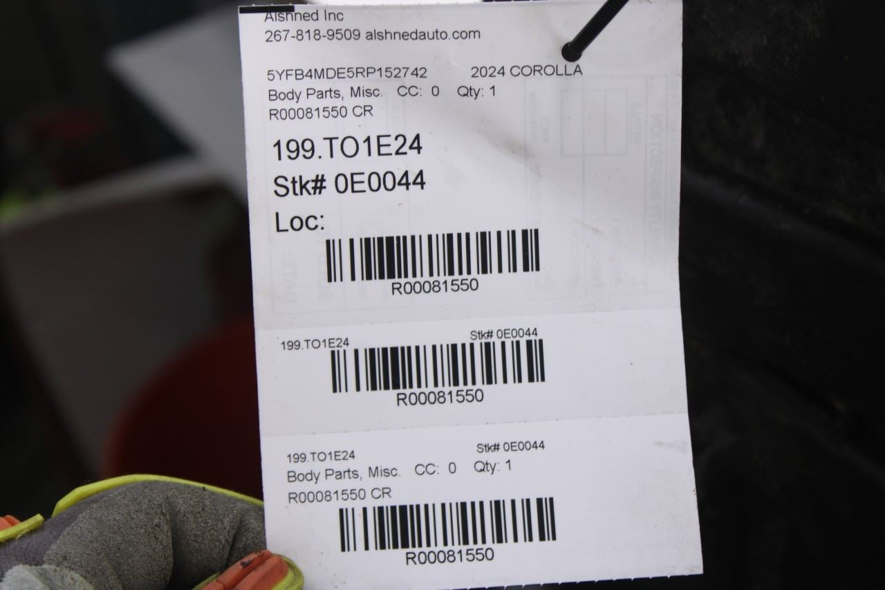 2020-24 Toyota Corolla LE 2.0L FWD Rear Under Engine Splash Shield Cover *ReaD*14