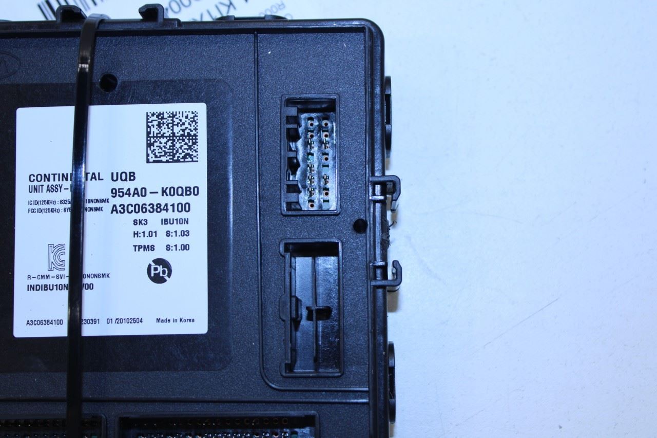 2020-2022 KIA Soul LX Body Computer Control Module BCM BCU 954A0-K0QB0 OEM - Alshned Auto Parts