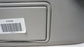11-16 Chevrolet Cruze LS Front Passenger Right Side Sun Visor w/ Mirror 95034256 - Alshned Auto Parts