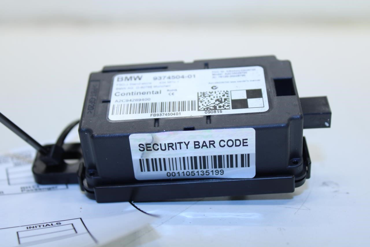 2015-2016 BMW 435I Gran Coupe xDrive Radio Remote Control Receiver 9374504-01 - Alshned Auto Parts