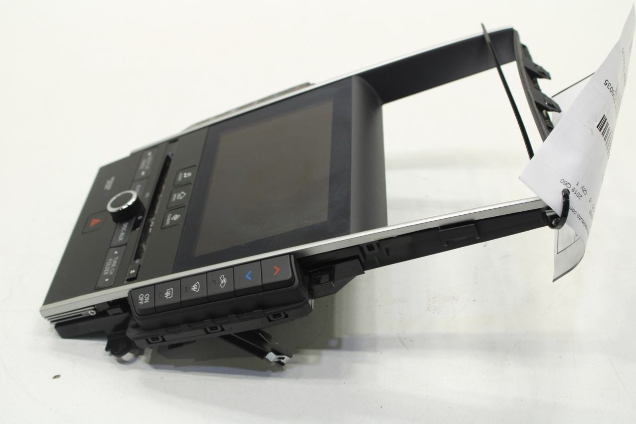 2017-2020 Infiniti Q60 Luxe Dash Display HVAC Climate Radio Faceplate Control - Alshned Auto Parts