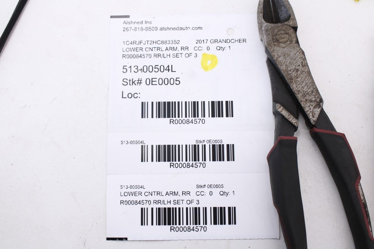 15-22 Jeep Grand Cherokee Summit 4WD Rear Left Side Control Arm Set of 3 *ReaD* - Alshned Auto Parts