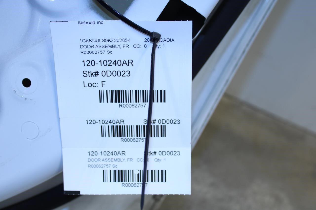 2017-2023 GMC Acadia SLT-1 Front Right Passenger Door Shell Panel 84542291 OEM - Alshned Auto Parts