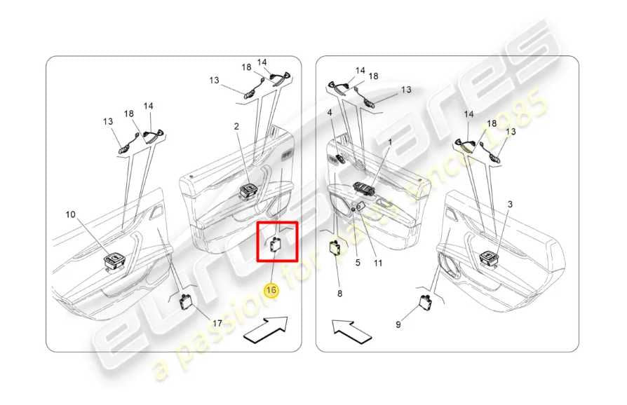 2014-16 Maserati Ghibli S Q4 3.0L AWD Front Driver Left Side Door Control Module - Alshned Auto Parts