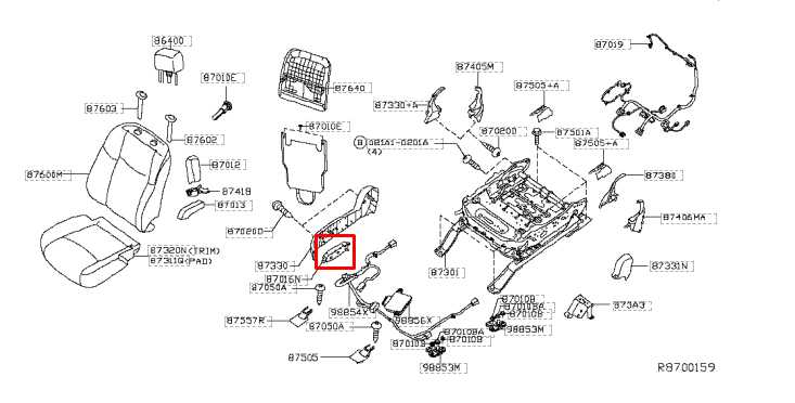 2008-2024 Nissan Murano Platinum Front Right Side Power Seat Adjustment Switch - Alshned Auto Parts