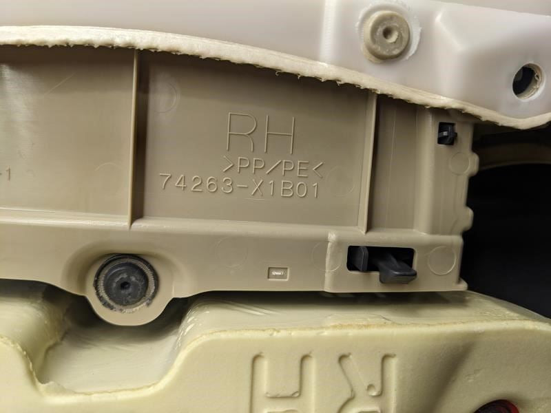 2016-2018 Toyota Prius Rear Right Door Trim Panel 67630-47C00-B0 OEM - Alshned Auto Parts