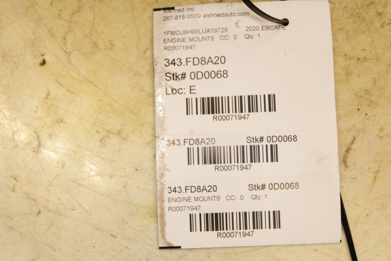 2020-2021 Ford Escape SEL 2.0L AWD Engine Torque Arm Mount Bracket LX6Z-6068-C - Alshned Auto Parts