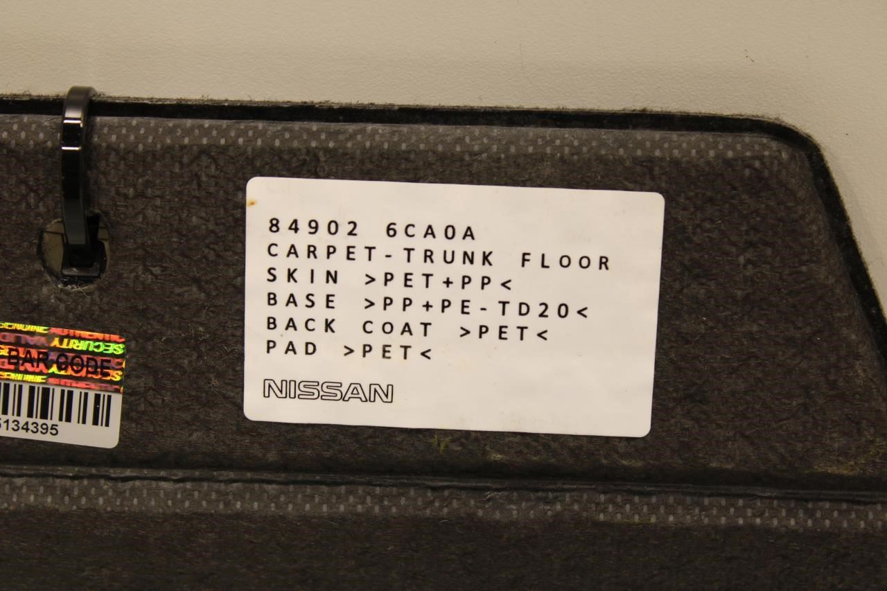 19-24 Nissan Altima SL Rear Cargo Luggage Floor Carpet Cover 84902-6CA0A *ReaD* - Alshned Auto Parts
