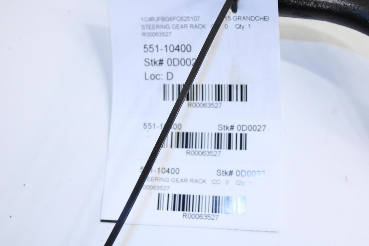 2012-2015 Jeep Grand Cherokee 3.6L Steering Gear Rack & Pinion 52124727AF - Alshned Auto Parts