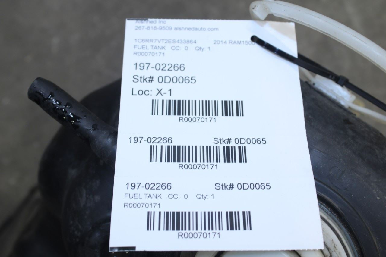 2011-17 Ram 1500 Crew Cab Laramie 5.7L Fuel Gas Tank 32.0 US Gallons 68242021AA - Alshned Auto Parts