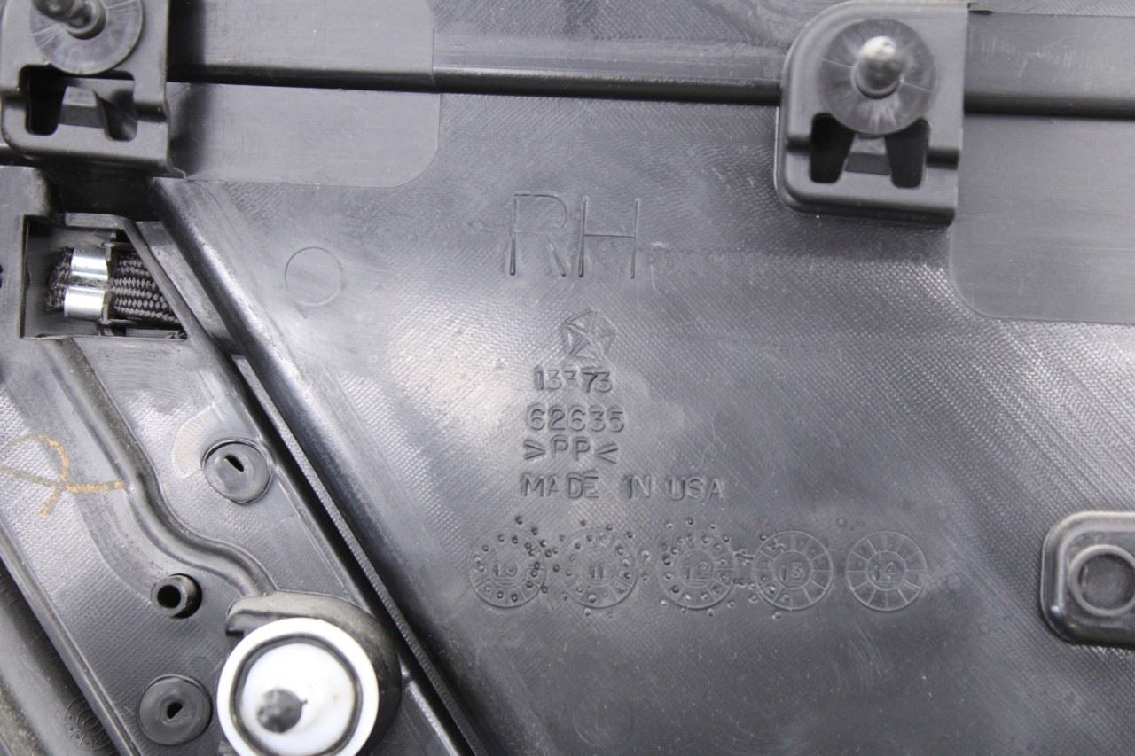 2011-17 Jeep Wrangler Unlimited Sport Rear Right Side Door Trim Panel 1QJ38TRMAC - Alshned Auto Parts