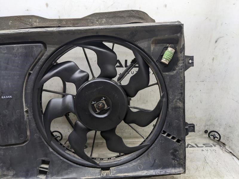 2014-2019 Kia Soul 1.6L Left Radiator Cooling Fan Motor Assembly 25380-B2000 OEM - Alshned Auto Parts