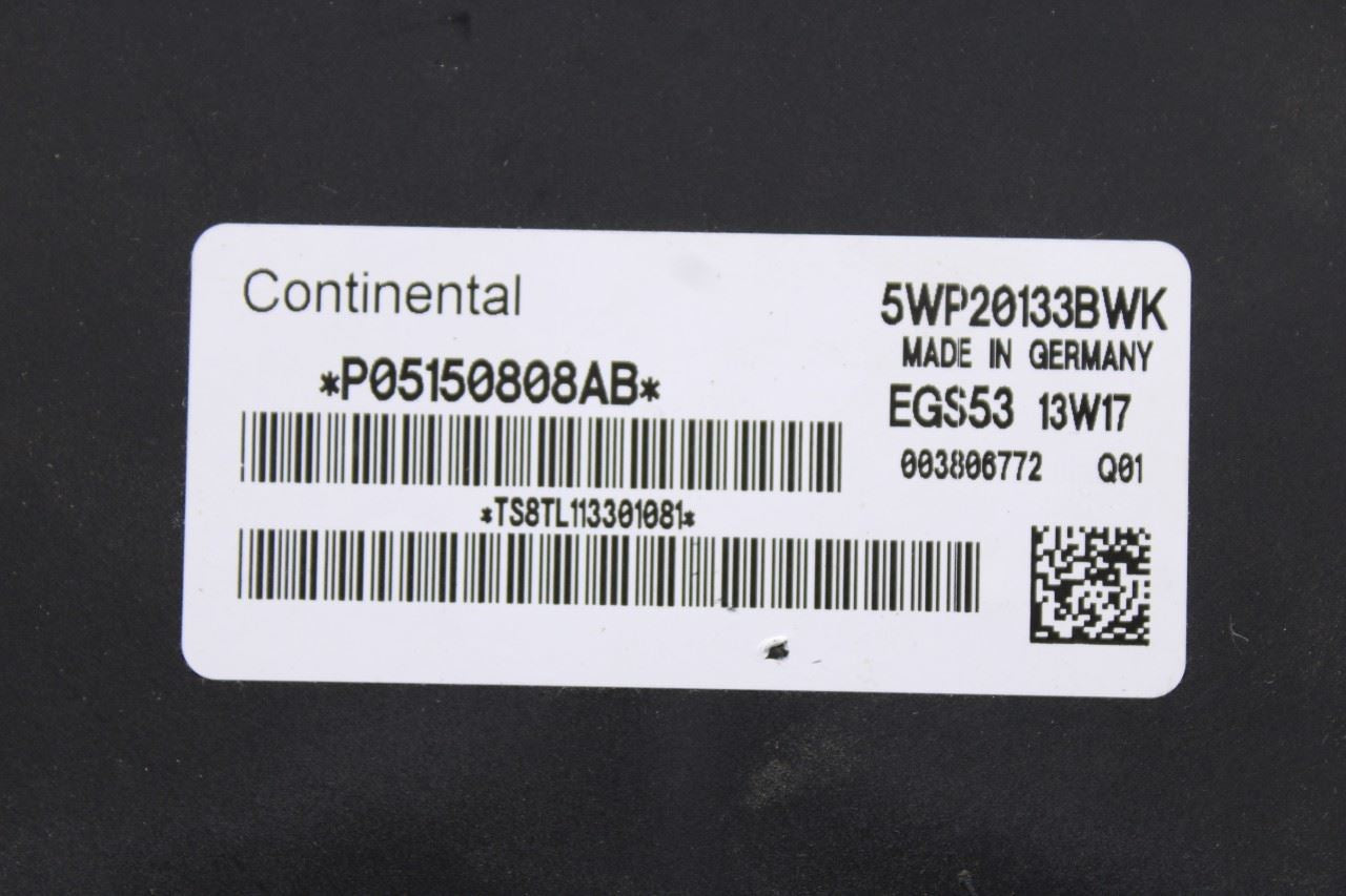 2013 Jeep Wrangler Unlimited Sport 3.6L Transmission Computer Control Module TCM5