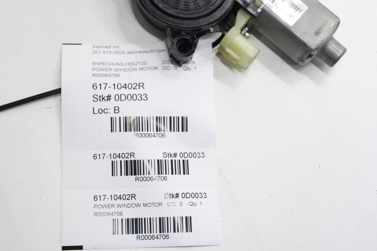 2020-2024 Hyundai Sonata SE Front Right Door Power Window Motor 82460-L1000 OEM - Alshned Auto Parts