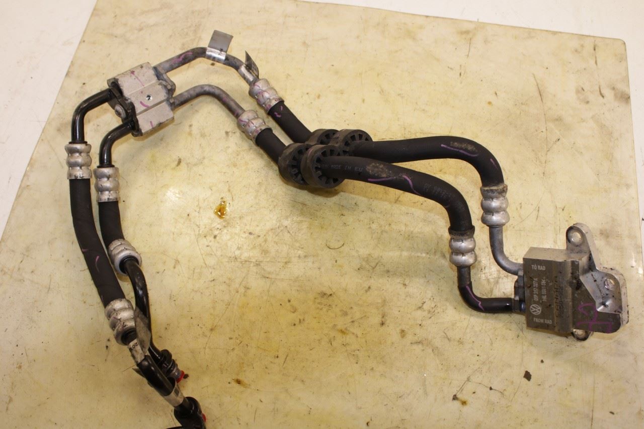 2018-22 Volkswagen Atlas S Transmission Oil Cooler Pressure Feed and Return Line - Alshned Auto Parts