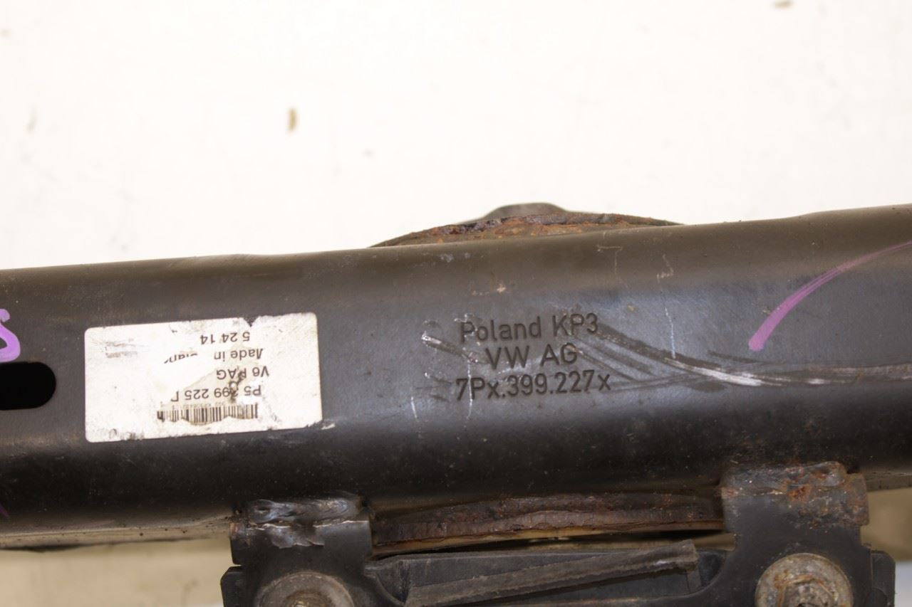 11-14 Porsche Cayenne Rear Transmission Mount Crossmember Support Carrier *ReaD* - Alshned Auto Parts