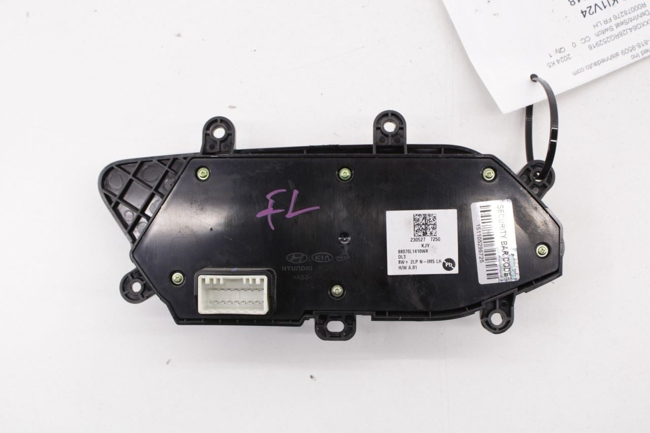 21-24 Kia K5 GT-Line Front Left Side Power Seat Adjustment Switch 88070-L1410WK - Alshned Auto Parts