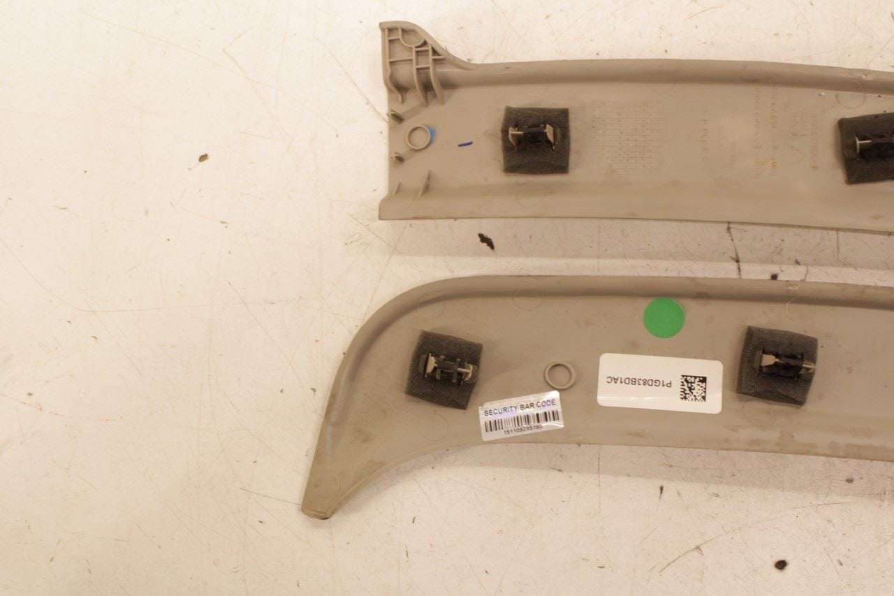 2011-18 RAM 2500 Tradesman Rear Right and Left Door Glass Fixed Trim Cover Pair - Alshned Auto Parts