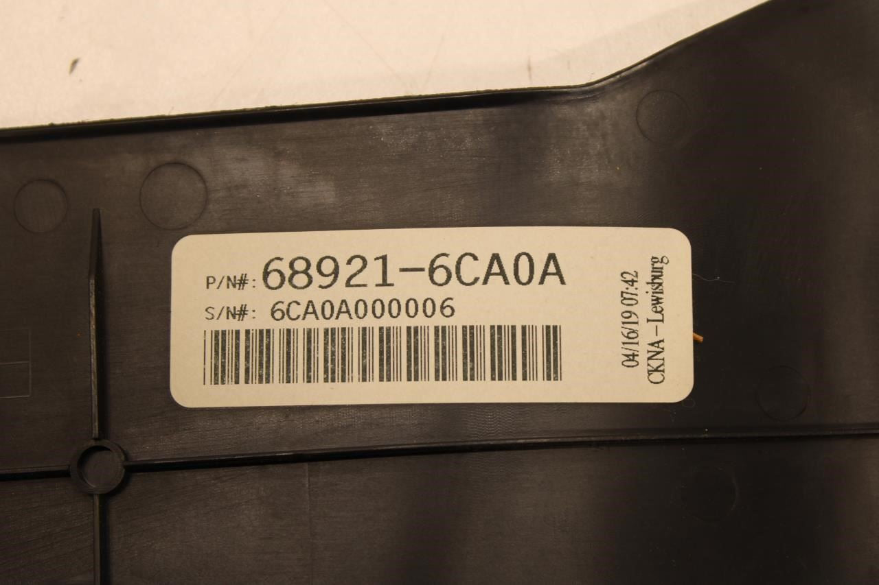 2019-2024 Nissan Altima 2.5 SL Left Driver Side Lower Dash Trim Cover 68921-6CA0 - Alshned Auto Parts