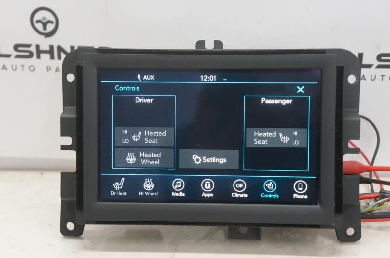 2018-2020 Chrysler Pacifica 7'' Display Audio Radio Receiver 68428471AC OEM - Alshned Auto Parts